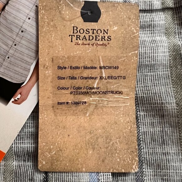 Boston Traders Mens Short Sleeve Shirt NWT - Picture 7 of 8